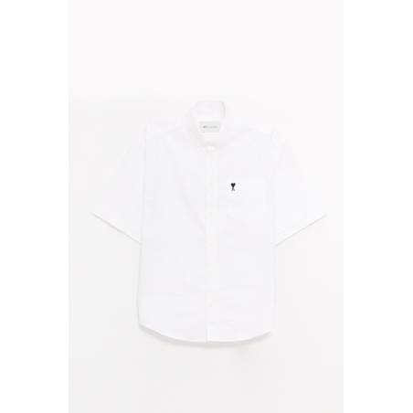 AMI BLANC NATUREL BOXY ADC SHIRT
